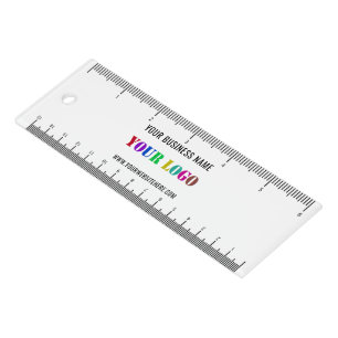 Branded Business Logo Text Company Ruler Template