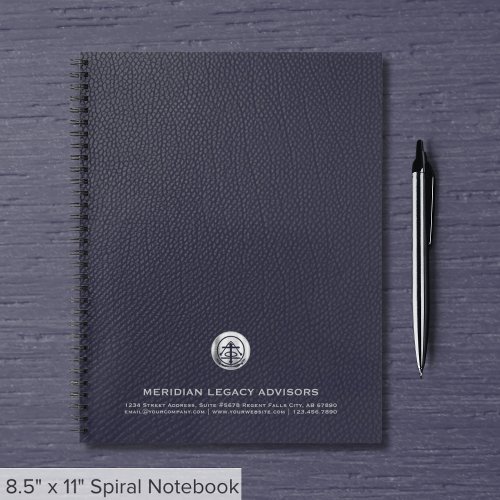 Branded Business Notebook with Logo