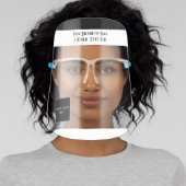 Branded Business Personal Logo Face Shield (Insitu)