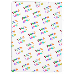 Branded Business Presentation Clipboard Template