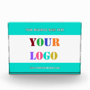 Branded Business Promorional Acrylic Award Example
