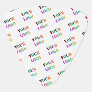 Branded Business Promotional Guitar Pick Example