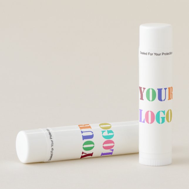 Branded Business Promotional Lip Balm Template (Front)