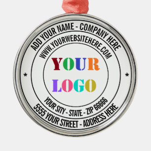 Branded Business Promotional Ornament Template