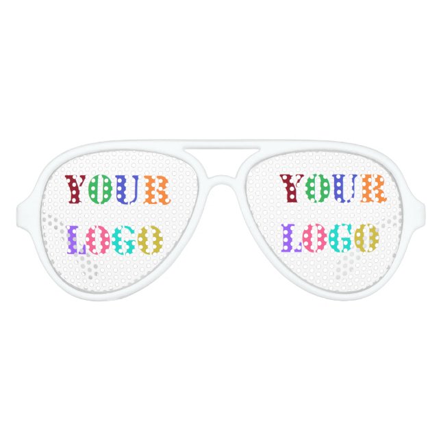 Branded Business Promotional Sunglasses Example (Front)