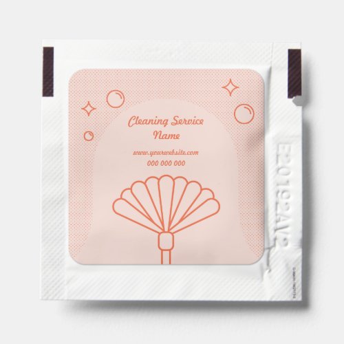 Branded Cleaning Service Hand Sanitizer Packet