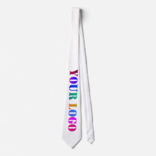 Branded Company Logo Business Neck Tie Template