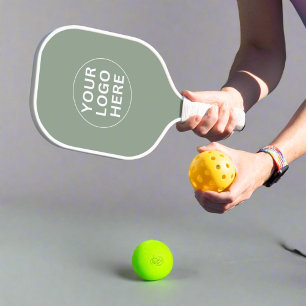 Branded Company Pickleball Paddle – Sage Green