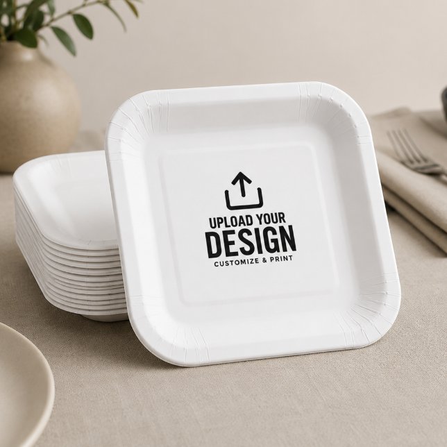 Branded Corporate Event Paper Plates (Creator Uploaded)