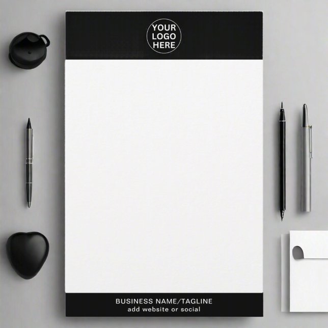 Branded Corporate Stationery | Black & White Logo (Creator Uploaded)