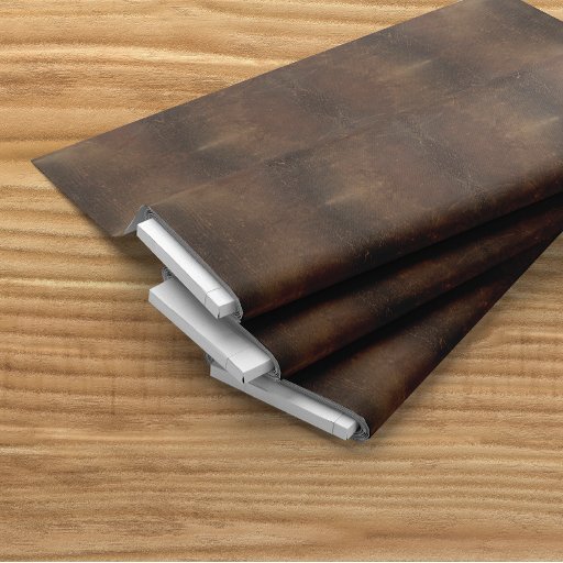 Branded Cowhide Faux Leather Fabric