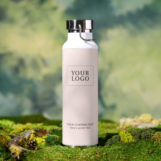 Branded Custom Business Logo Promotional Water Bot Water Bottle (Outdoor)