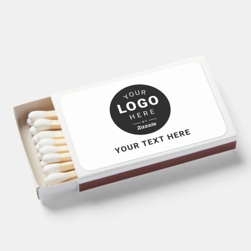 Branded Custom Logo Promotional Business Matchboxes