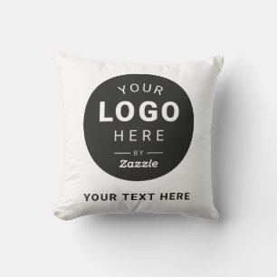 Branded Custom Logo Promotional Business Throw Pillow