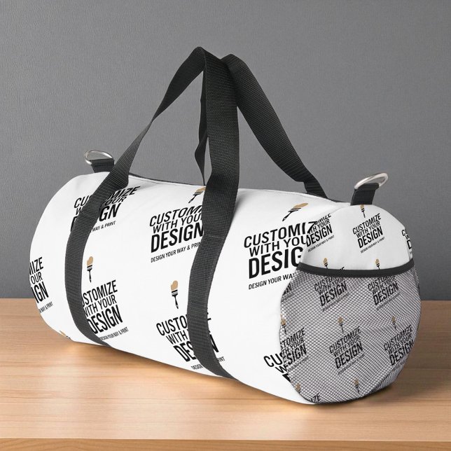 Branded Custom Minimalist Personalized Company  Duffle Bag (Creator Uploaded)