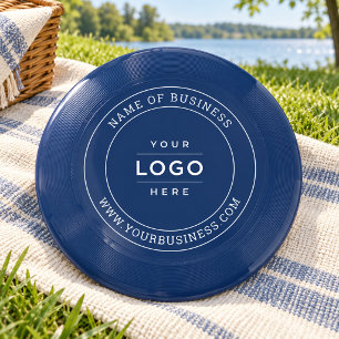 Branded Dark Business Logo Outdoor Wham-O Frisbee