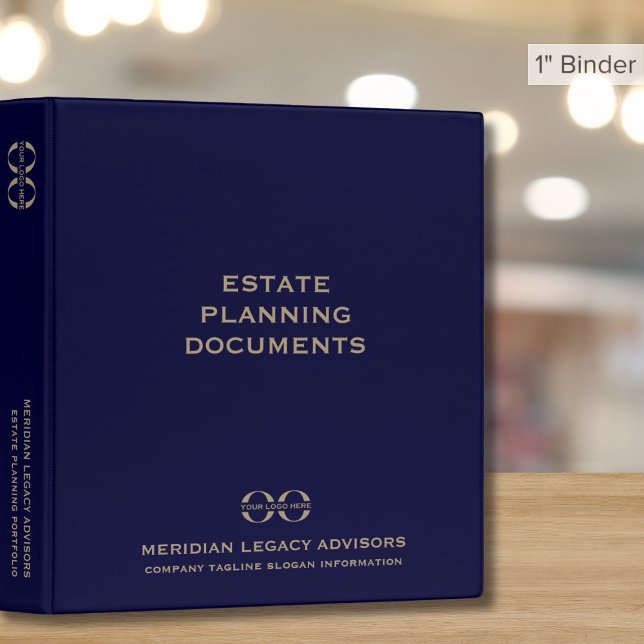 Branded Estate Planning Portfolio Binder (Creator Uploaded)