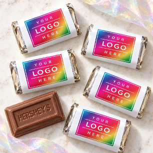 Branded Full Color Business Logo Promo Hershey's Miniatures