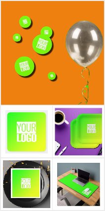 branded  green 