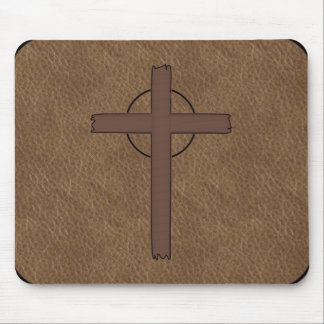 Branded Leather look Mouse Pad