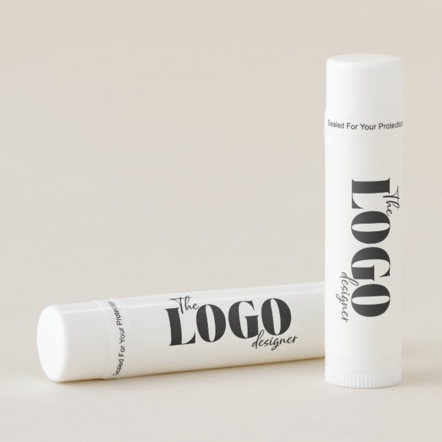 Branded Lip Balm with Company Logo in Bulk  (Front)