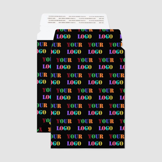 Branded Logo Business Shipping Envelope Mailers (Front & Back)