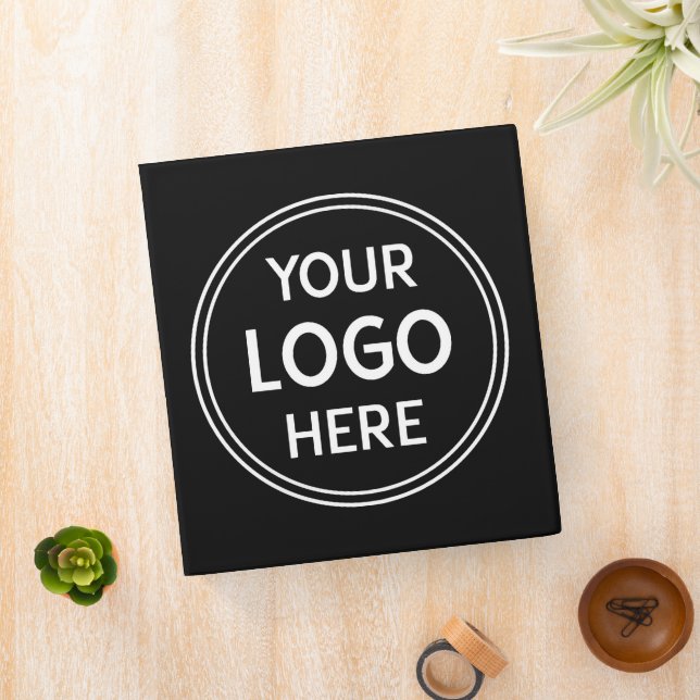 Branded Logo Custom-Made for Your 3 Ring Binder (In Situ)