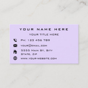 Branded Logo Professional Business Cards Example