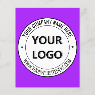 Branded Logo Promotional Business Flyers Template