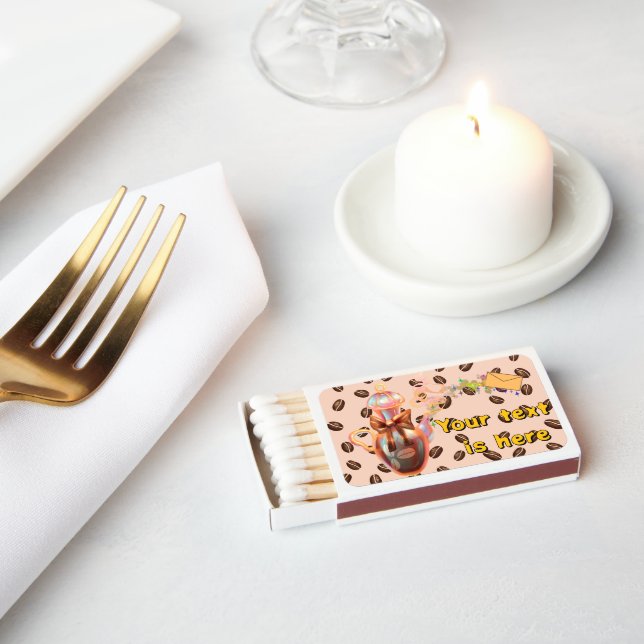 Branded matches with a special wish (Insitu)