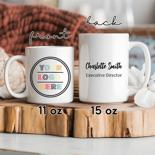 Branded Mugs for Business, Custom Corporate Gifts (custom company logo mug, custom logo mug, custom name mug, corporate gift mug, custom client gift)