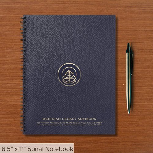 Branded Notebook with Classic Logo