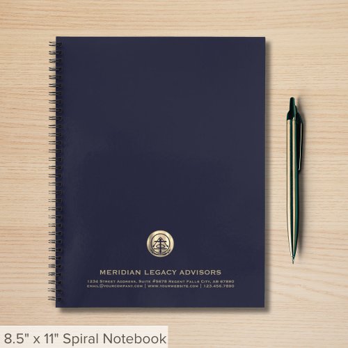 Branded Notebook with Customizable Logo
