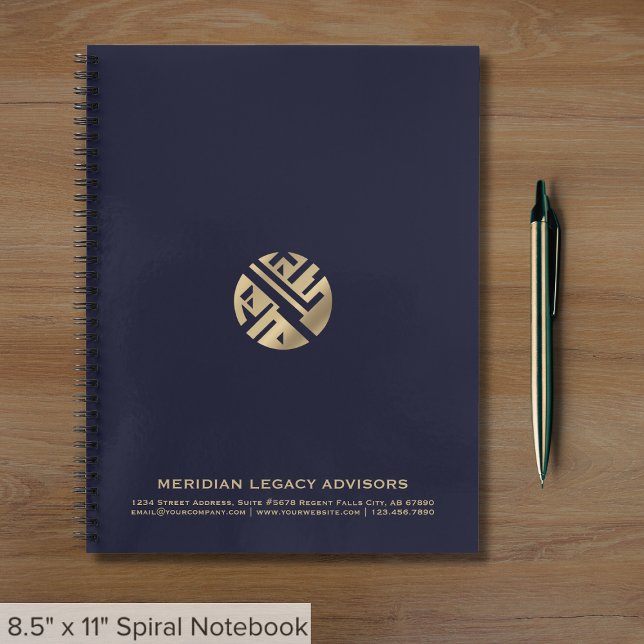 Branded Notebook with Logo (Creator Uploaded)