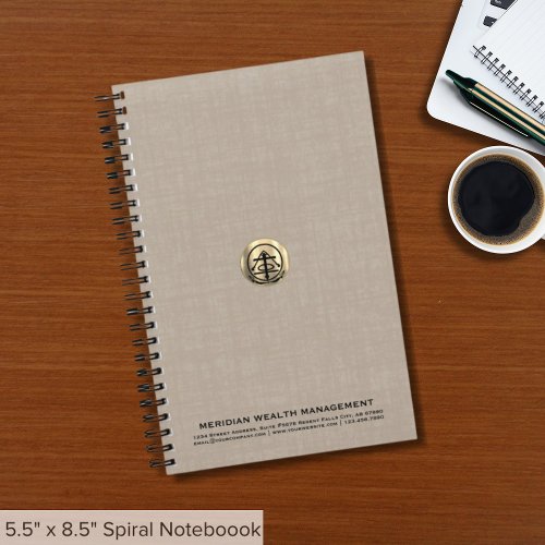 Branded Notebook with Logo 55 x 85