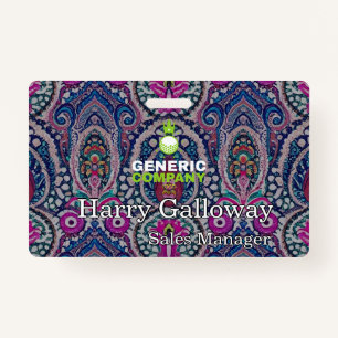 Branded Personalized Corporate Business Company Badge