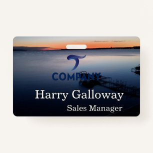 Branded Personalized Corporate Business Company Badge