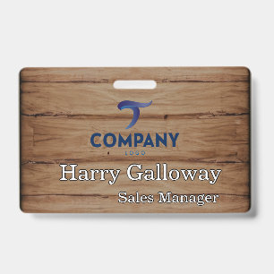 Branded Personalized Corporate Business Company Badge