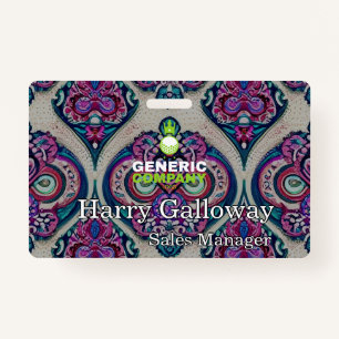 Branded Personalized Corporate Business Company Badge