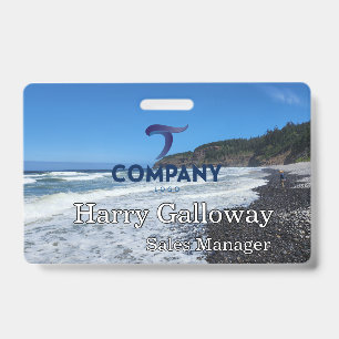 Branded Personalized Corporate Business Company Badge