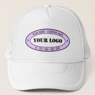 Branded Promotional Business Trucker Hat Template