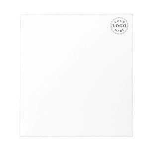 Branded Simple  5.5" x 6" Notepad - 40 pages