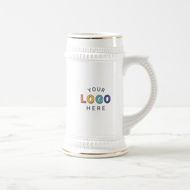 Branded Stein with Your Logo (Right)