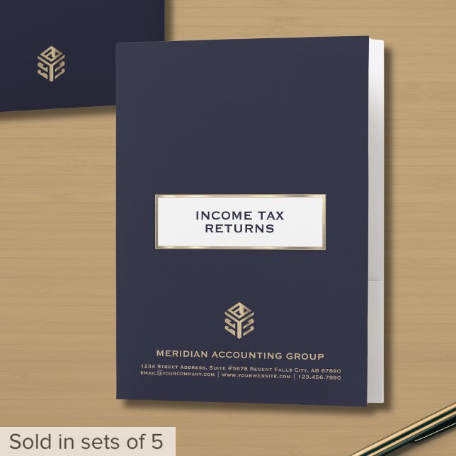 Branded Tax Folders for Clients (Creator Uploaded)