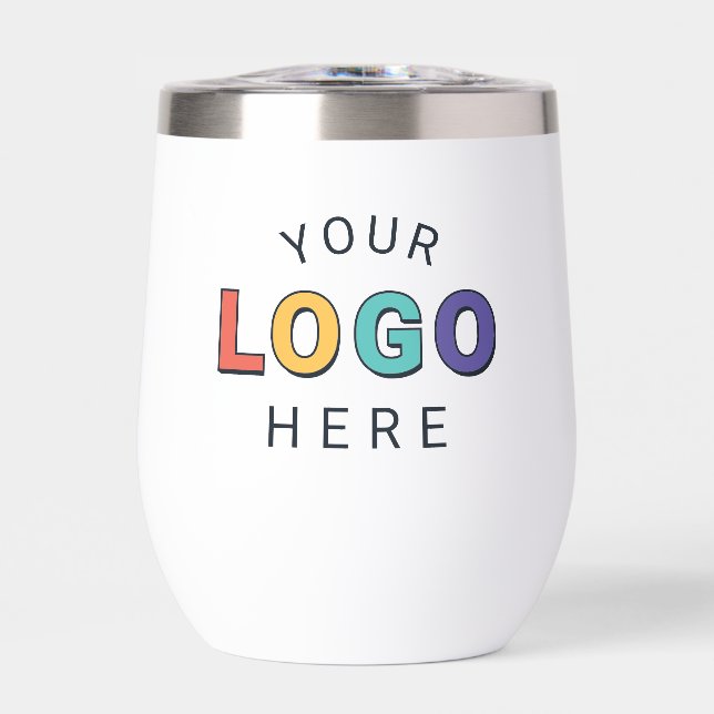 Branded Tumbler with Your Logo (Front)