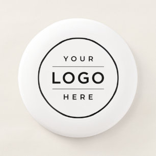 Branded White Business Logo Promo Wham-O Frisbee