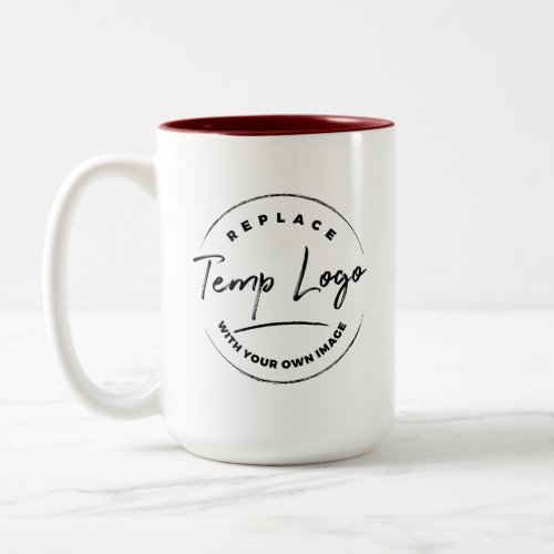 Branded with Your Corporate Logo or Image Two_Tone Coffee Mug