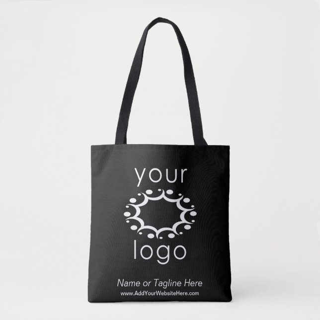 Branded with Your Logo and Customized Details Tote Bag (Front)