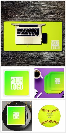 Branded  yellow 