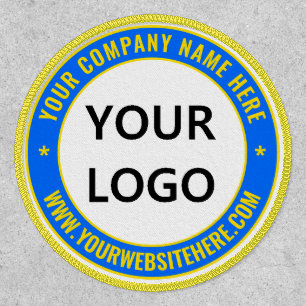 Branded Your Company Logo and Text Patch Example